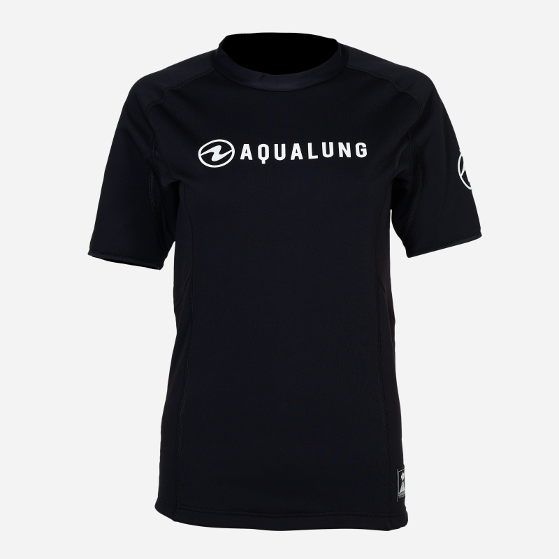 Aqualung CERAMIQSKIN Womens Short Sleeve Rashguard - Image 2